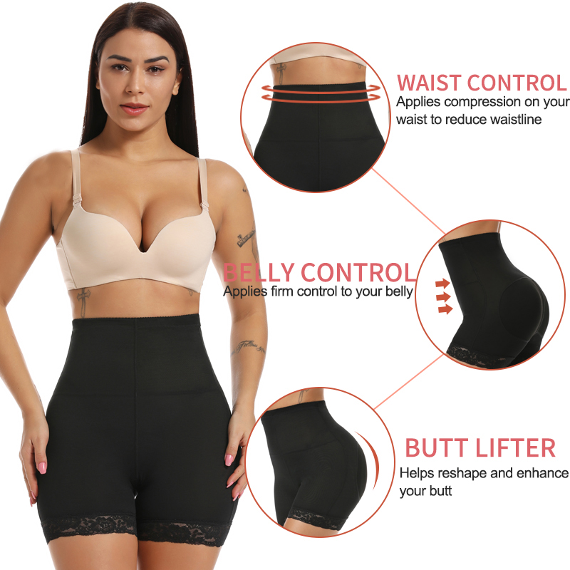 Womens Padded Shapewear Hip En - огляд і ціна Shapewear Bodysuit Firm