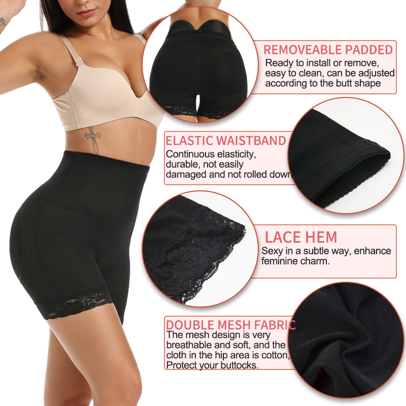 Womens Padded Shapewear Hip En - огляд і ціна Shapewear Bodysuit Firm