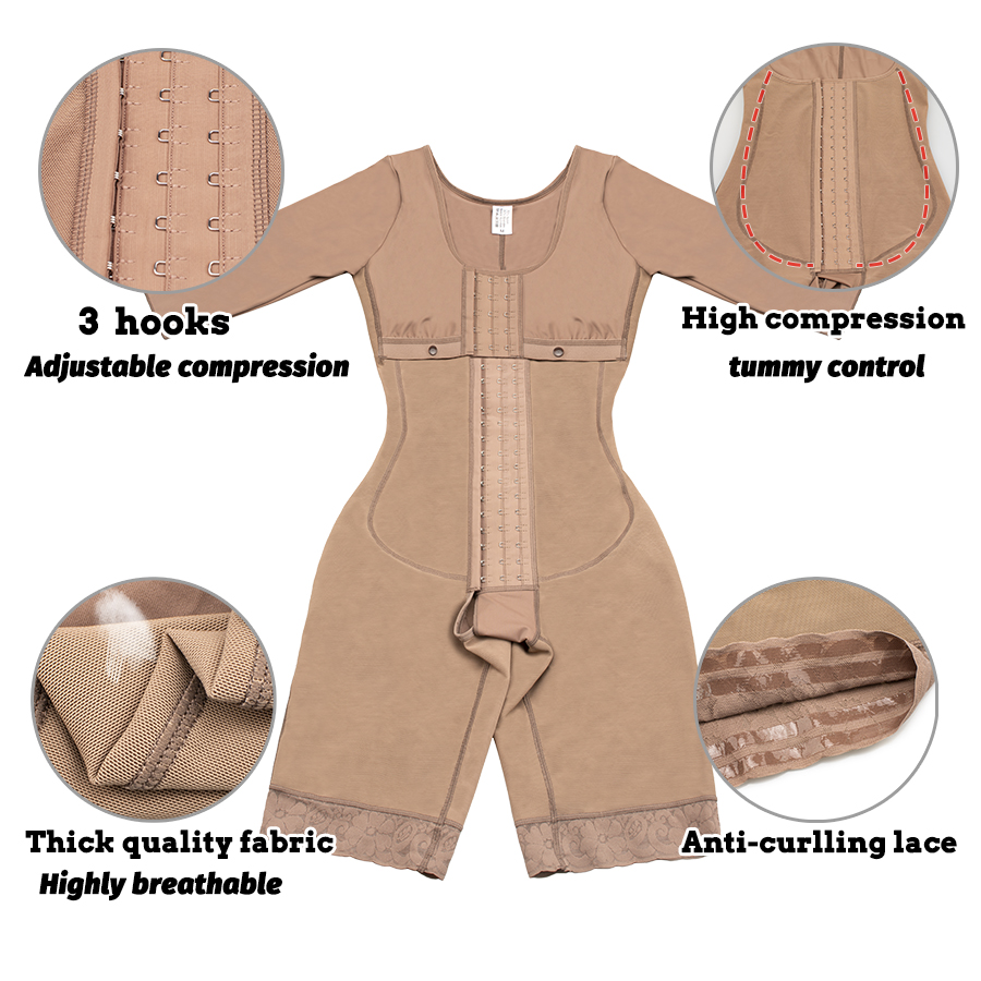 Full Body Colombian Girdles Sh - огляд і ціна Shapewear Bodysuit Firm