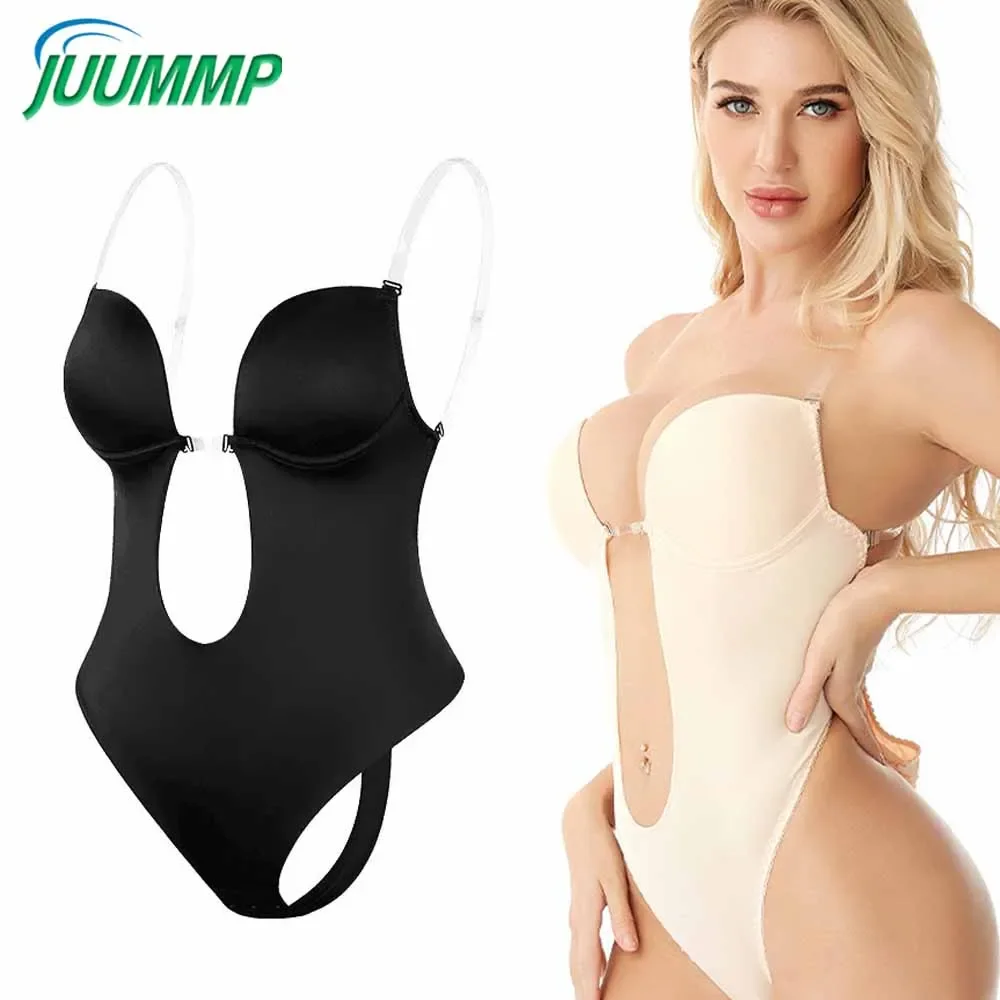 1Pcs Women Strapless Bodysuit  - огляд і ціна Shapewear Bodysuit Firm