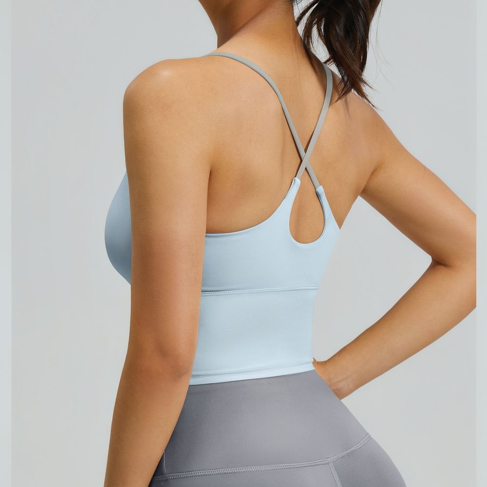 Women Yoga Bra Fitness Crop To - огляд і ціна Push Up Bra Padded