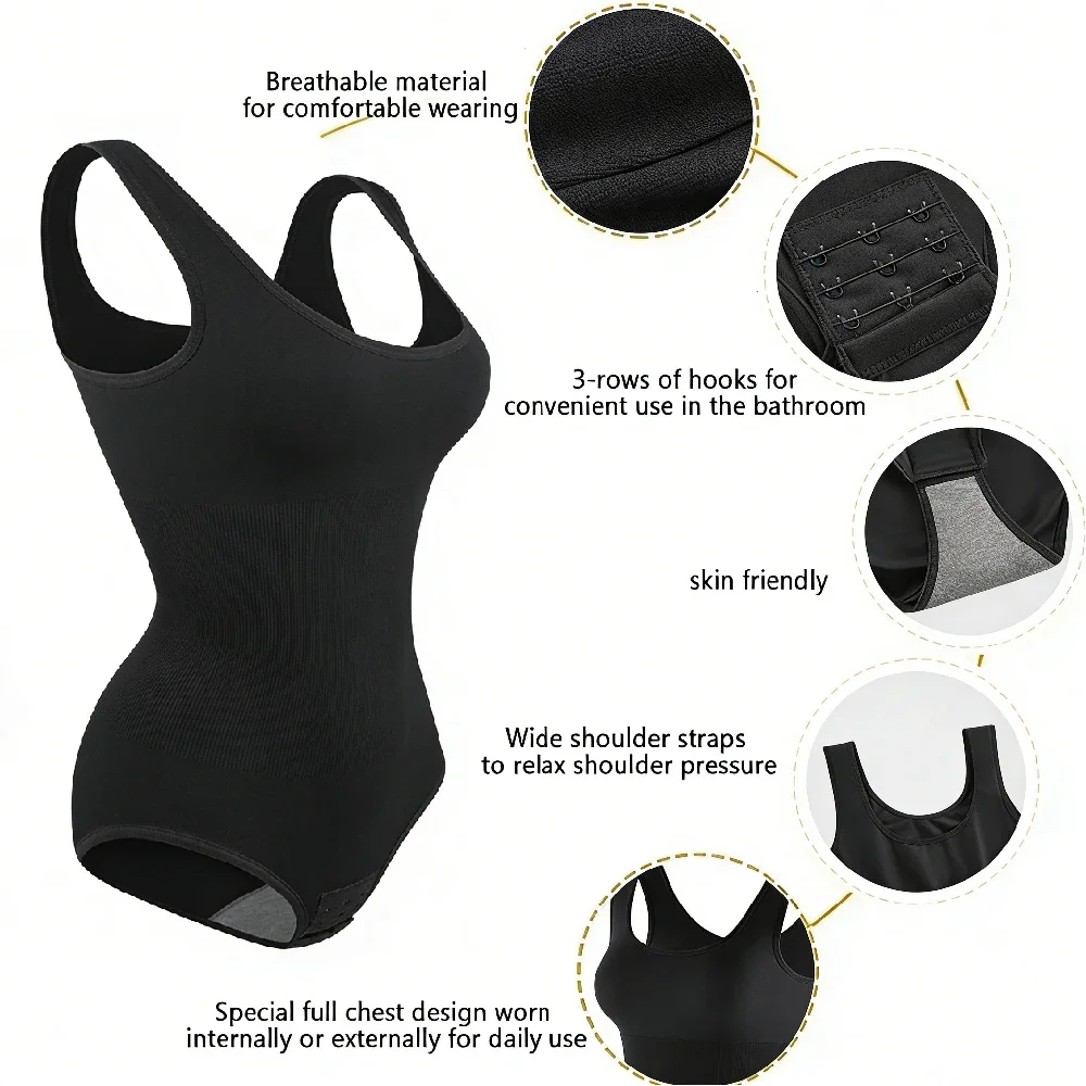 1Pcs Women Firm Sculpting Body - огляд і ціна Shapewear Bodysuit Firm